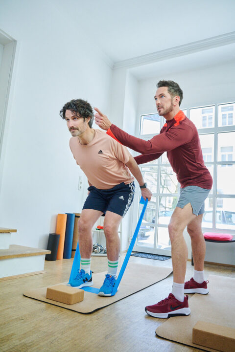 Personal Trainer Muenchen Training Widerstandsband